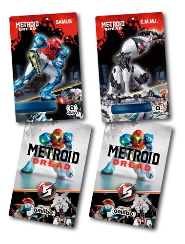 2 Tarjetas Nfc Amiibo Metroid Dread