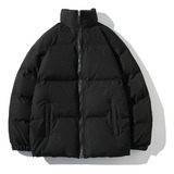 Abrigo Puffa Oversize Con Bolsillos