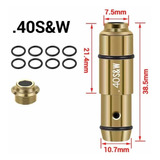Mira Laser (laser Bullet) Para Treino Tiro Seco Cal.40 Sw