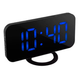 Reloj Despertador Digital Electrónico Led Alarma Usb Dual