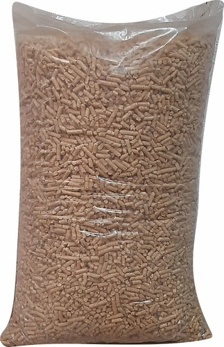 Piedras Pellet De Pino Cama Sanitaria Roedores Gatos 15 Kg