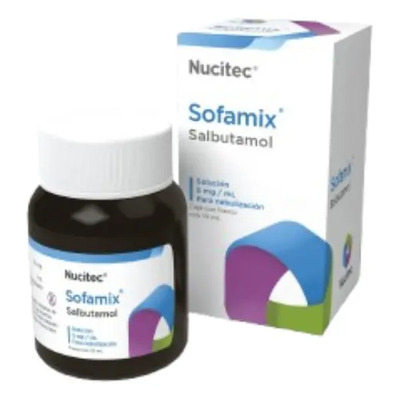 Salbutamol P\u002Fnebulizar- Sofamix Solucion | MercadoLibre
