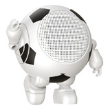 Altavoz Robot Bluetooth, Bonito, Portátil, Pequeño, De Acero