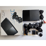 Sony Playstation 2 Slim Ps2 + 1control + Caja+ Memory+ 128gb