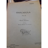 Partitura Barcarola Op 60 Piano F Chopin Ed La Quena