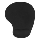 Mousepad Tapete Ergonomico Gel Antideslizante Raton Negro 