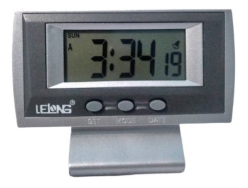 Relógio Mesa Digital Despertador Calendar Cronômetro Pequeno