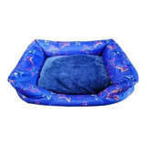 Cama Impermeable Mascotas Diseño Estrellas Colores Pequeña