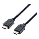 Cable Hdmi Negro Alta Vel M-m 4k Blindado 1.5m Manhattan /vc