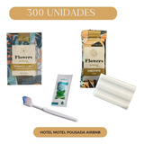 Kit 100 Sabonetes Shampoo 2x1 Ecova Creme Dental Hotel Motel