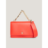 Bolso Rojo Mediano Con Bandolera Tommy Hilfiger De Mujer