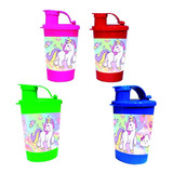 Botilito Vaso Sorpresa X 12 Vaso Fiesta Unicornio Decoración