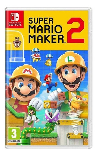 Super Mario Maker Nintendo Switch - Mídia Física Lacrado