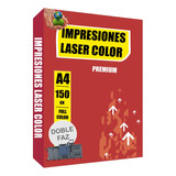 100 Impresiones Color A4 Doble Faz En El Acto