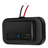 1 Uds Doble Puerto Usb A Prueba De Polvo Universal -