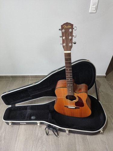 Guitarra Electroacústica Fender Dg-14sce Nat Con Estuche +