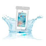 Funda Sumergible Protect Agua Waterproof D/celular - Blanca