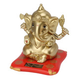 Estatuas Del Dios Elefante De Ganesha, Con Energía Solar, Ga