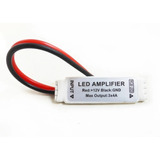 10 Mini Amplificador Rgb Tiras De Led 12v