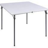 Mesa Plegable 86cm Para Jardin, Comedor, Exterior, Interior 