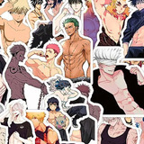 63 Pegatinas Calcomanías Stickers Calca Adulto Anime Husband