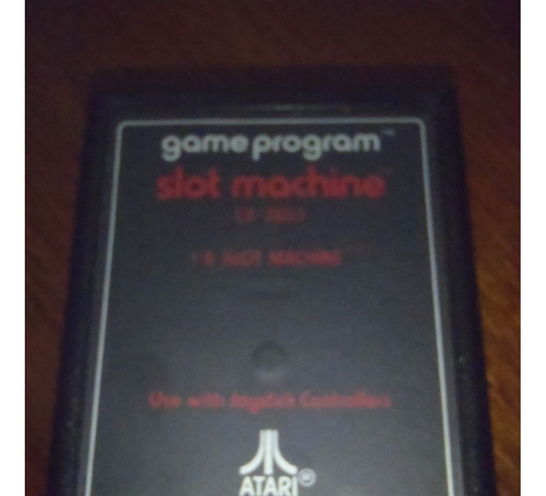 Slot Machine Cartucho Atari 2600 Funcionando