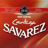 Cordas Violão Nylon Savarez New Cristal Cantiga 510cr Média