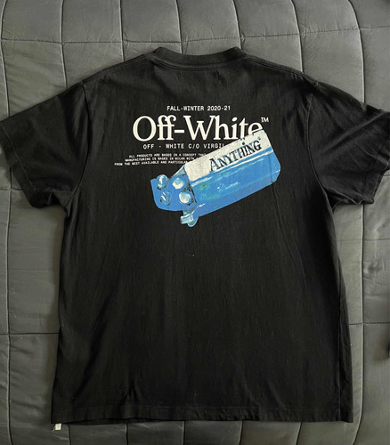Off-white C/o Virgil Abloh Anything Print T-shirt
