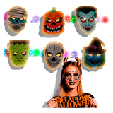 6 Mascara Monster Halloween Frankestein Bruja Calabaza Momia