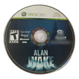 Alan Wake Xbox 360 (solamente Es El Disco)