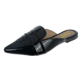  Sapatilha Mule Feminino Bico Fino Confort Barato Via Angel