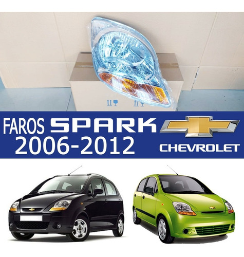 Faro Izquierdo Chevrolet Spark Foto 4