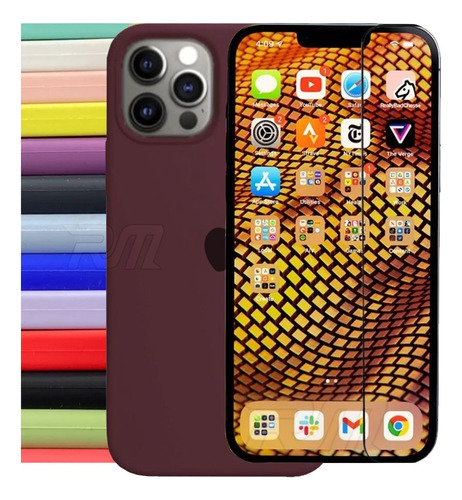 Case Capinha Silicone Amarela Compatível Com iPhone 7 Plus