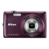 Nikon Coolpix S - Cámara Digital De 16 Mp Con Zoom 6x Lent.