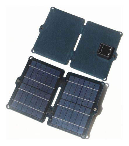 Cargador Solar Plegable Estuche 2 Usb 8w 5v 0-2a Laminado