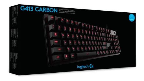 Teclado Gamer Mecanico Logitech G413 Carbon Retroiluminado