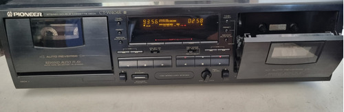 Tape Deck Pioneer Ct-w404r Double Cassete Deck  - Toca Grava