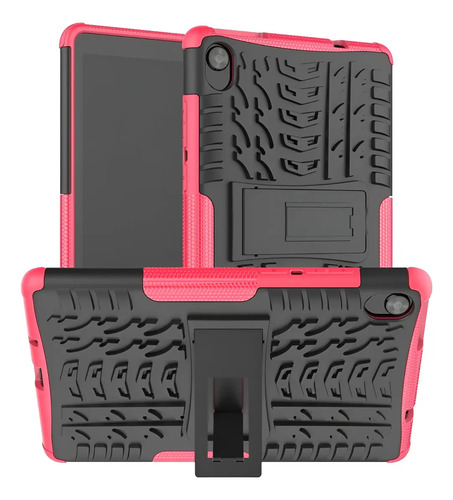 Mica + Funda Rudo Llanta Para Lenovo Tab M8 Fhd Tb-8705f