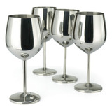 Set De Vasos Pg, Acero Inoxidable, 540 Ml, X4 Unidades Aa