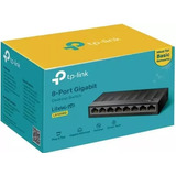 Switch 8 Portas Gigabit Tp-link Ls1008g 10/100/1000