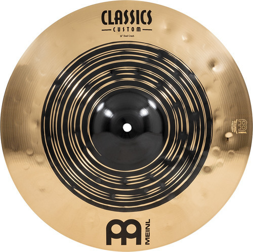 Plato De Batería Meinl Classics Custom Dual Crash 16