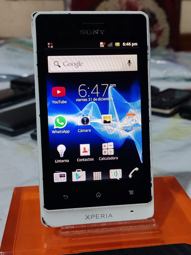 Celular Sony Xperia St27i, Xperia Go, Funcional. 