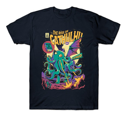 Playera Camiseta Rise Of Cathulhu Entidad Cósmica Criatura 