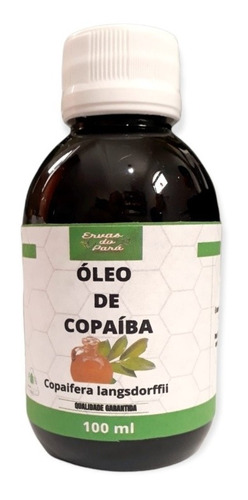 2 Unidades De Óleo De Copaíba, 100 Ml (100% Puro)