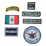 Pack Parches Guardia Nacional Para Camisa De Proximidad 