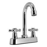 Llave Mezcladora Lavabo Grifo Tipo Bar Cromo Baño Economica