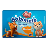 Sabonete Cães E Gatos Catdog 80g Base Glicerinada Pré Banho