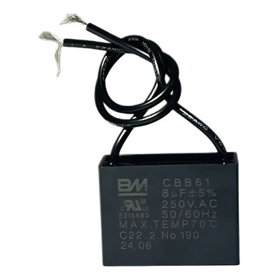 Capacitor Ventilador Techo, Condensador Cbb61 8uf 250vac | Meses sin interés