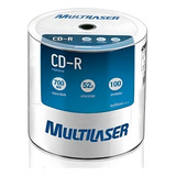 Mídia Virgem Cd-r Multilaser 700mb 80min 100 Unidades 