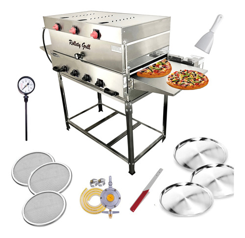 Forno Esteira Pizza Esfilhas Rollety Grill Itajobi Fogoes